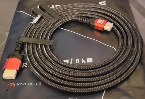 Hdmi cable 6ft 48gbps - 8k, 2.1